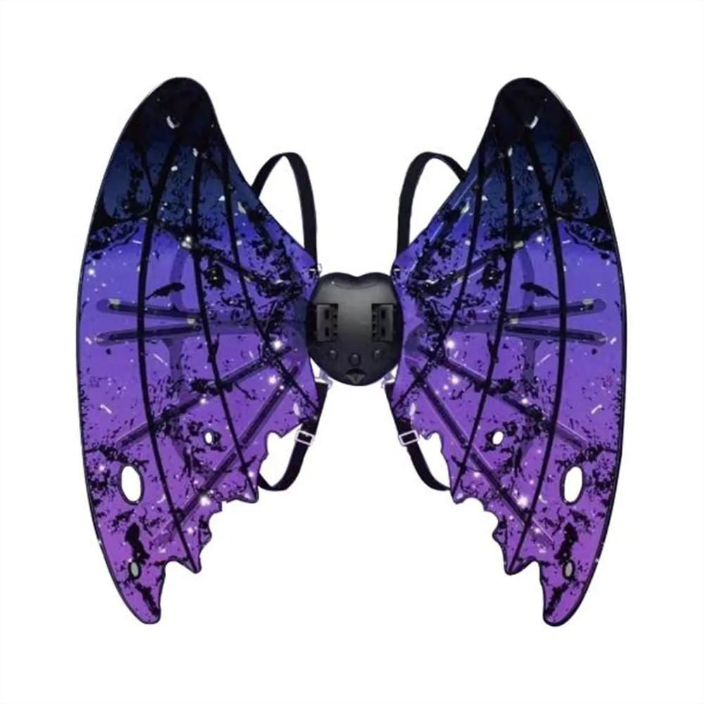 Alas De Angel Para Niños De 68Cm Con Correas Con Iluminación img #2