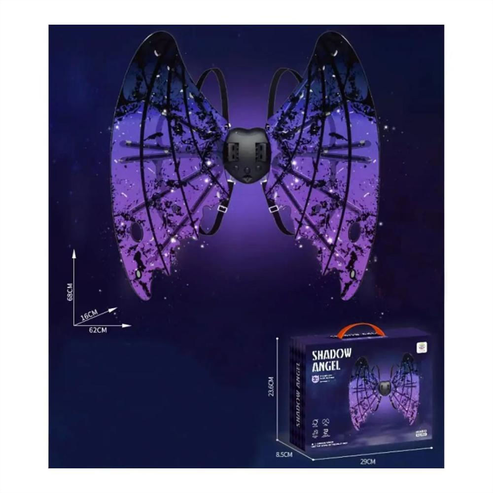 Alas De Angel Para Niños De 68Cm Con Correas Con Iluminación img #4