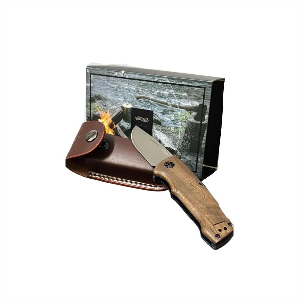 Navaja Profesional Retractil Bwk2 Walther Umarex En Madera img #5