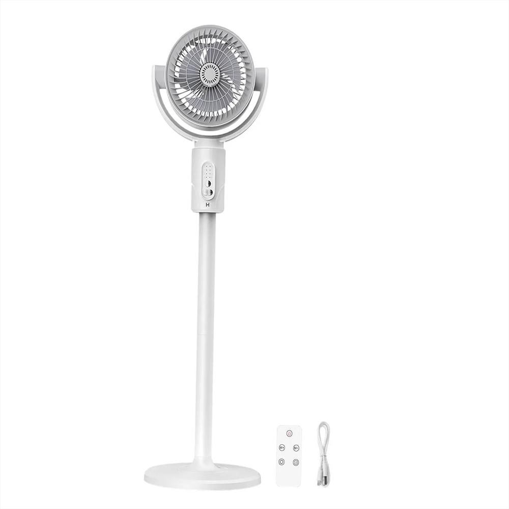 Ventilador Mesa 3 Niveles Oficina Recargable Portátil Usb Control img #4