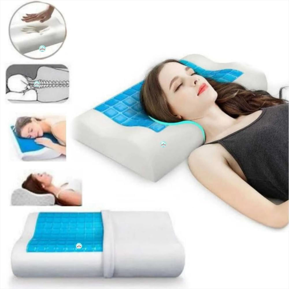 Set De 2 Almohadas Ortopédicas Memory Foam Con Gel img #3