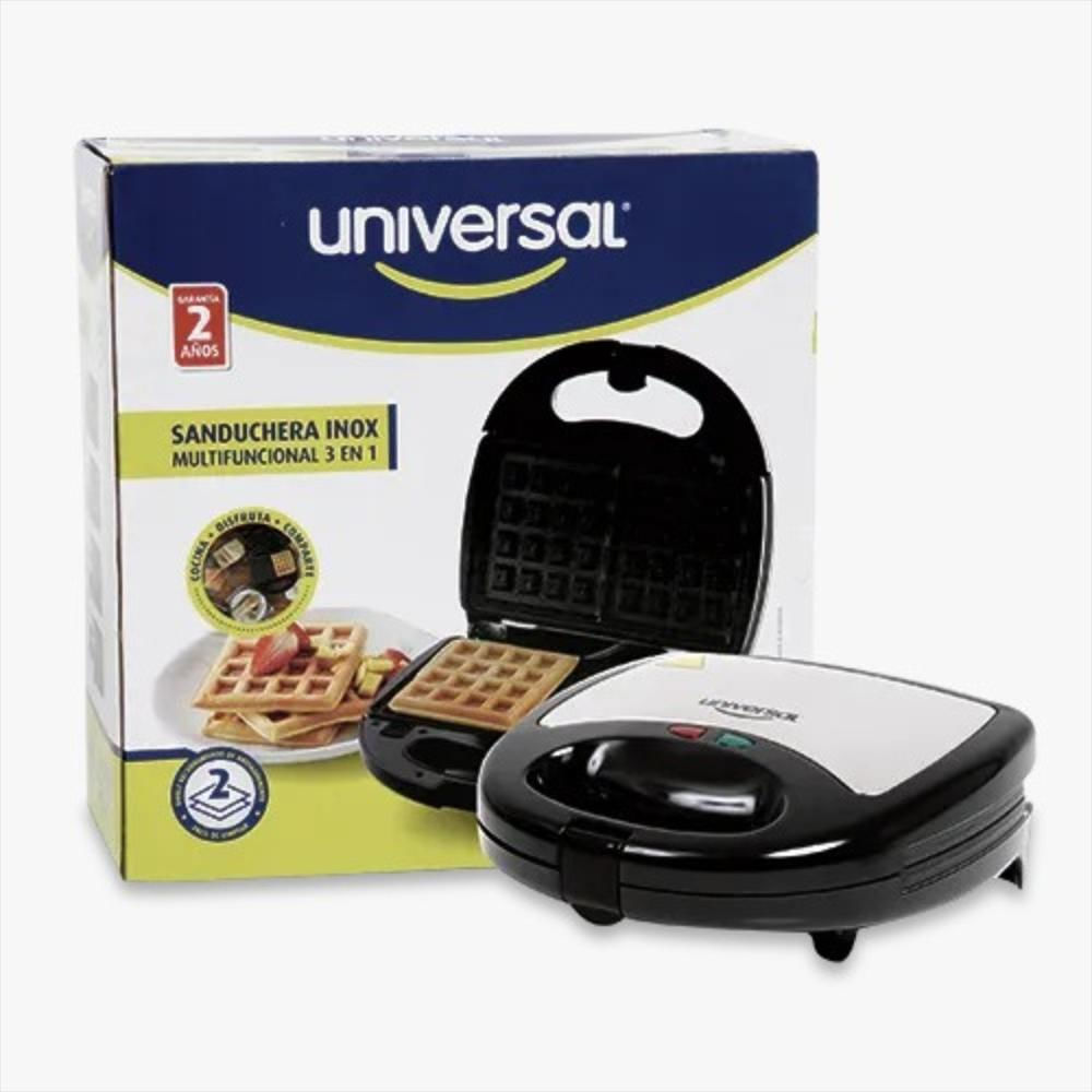 Sanduchera Multifuncional Universal | Antiadherente | 3 En 1 img #2