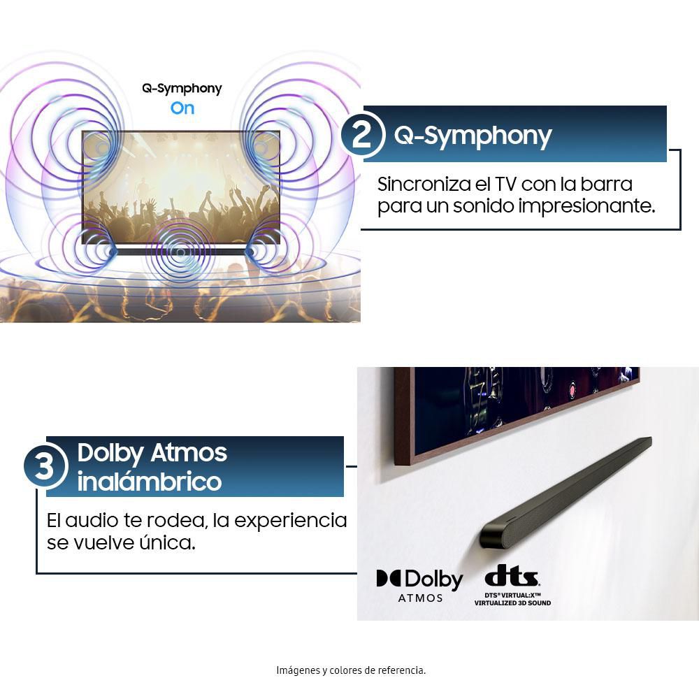 Barra de Sonido SAMSUNG HWS700DZL 210 W 3.3.1 ultradegada dolby Negra img #4