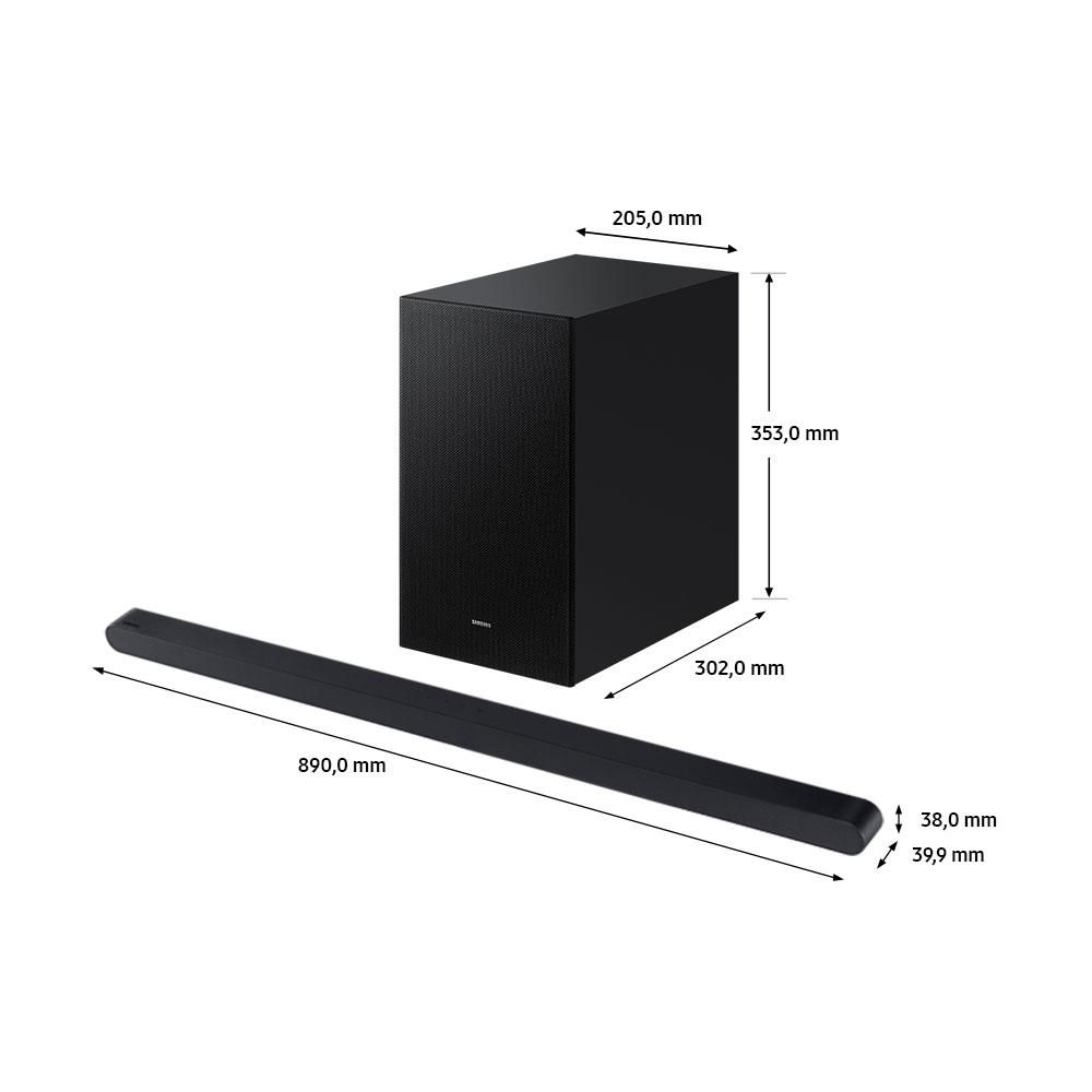Barra de Sonido SAMSUNG HWS700DZL 210 W 3.3.1 ultradegada dolby Negra img #7