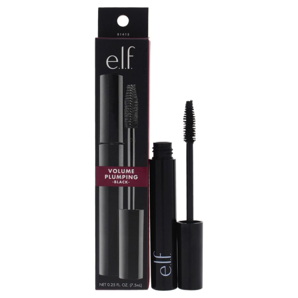 Rímel E.L.F. Volumen Plumping Mascara Negro 0.25 Oz