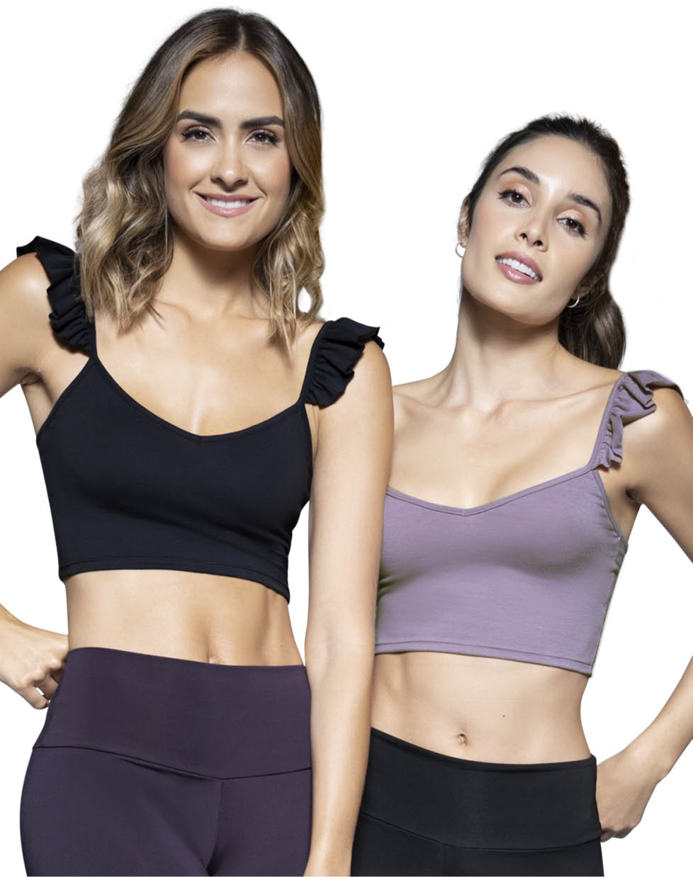 Crop Top Paq X2 Mujer Multicolor Rutta 31622
