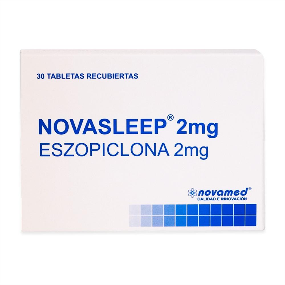 Novasleep Eszopiclona 2Mg Tab Rec Oral Caj 30 Tab 1 U img #1