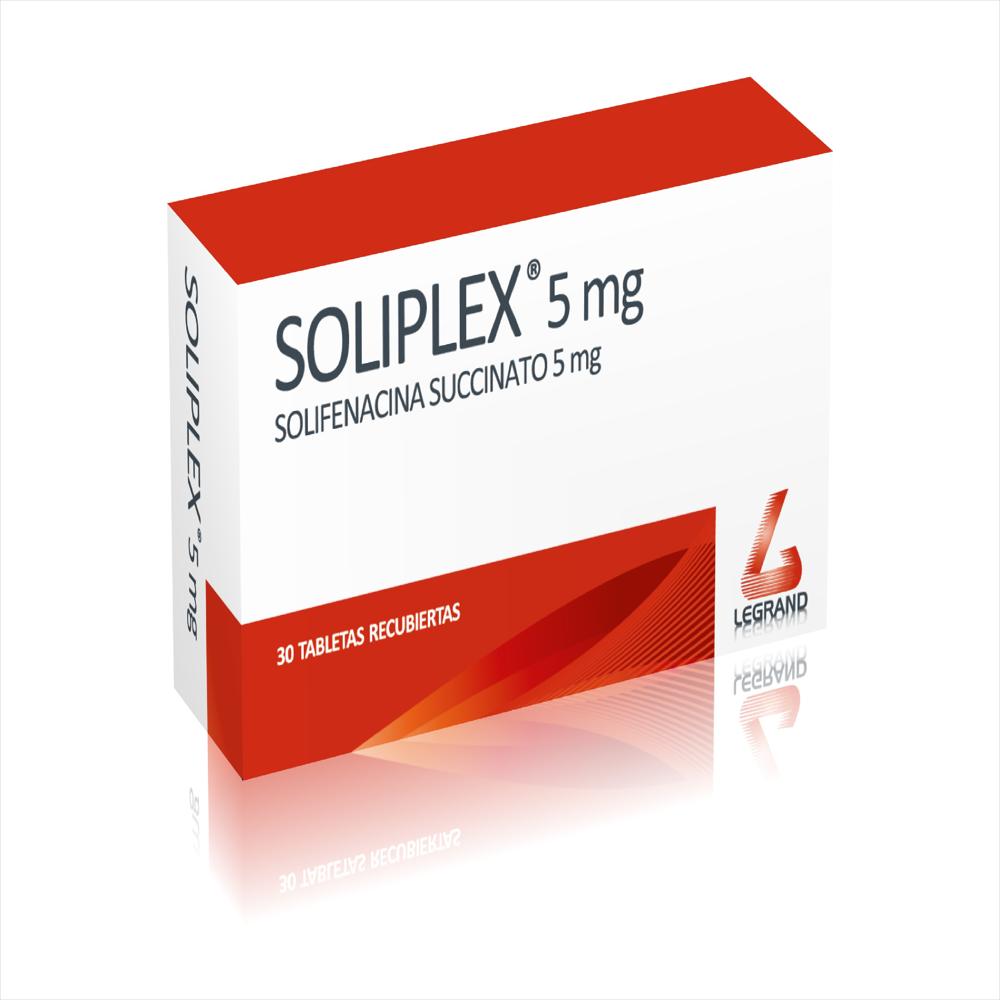 Soliplex Solifenacina Succinato 5Mg Tab Rec Oral Caj 30 Tab 1 U img #1