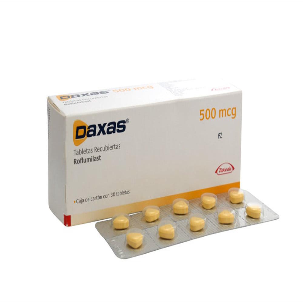 Daxas Roflumilast 500Ág Tab Rec Oral Caj 30 Tab 1 U img #1