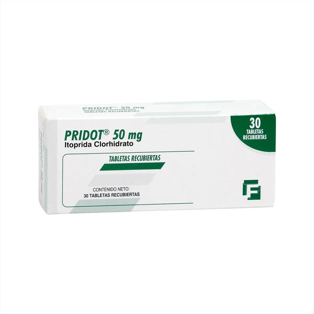 Pridot Itoprida Clorhidrato 50Mg Tab Rec Oral Caj 30 Tab 1 U img #1