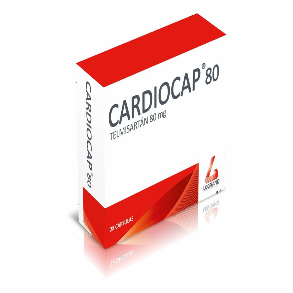 Cardiocap Telmisartan 80Mg Cap Dur Oral Caj 28 Cap 1 U img #1