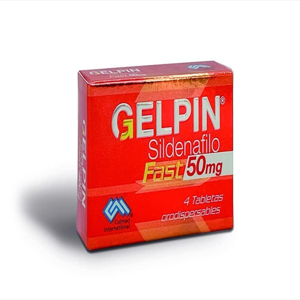 Gelpin Sildenafil 50Mg Tab Oro Oral Caj 4 Tab 1 U img #1