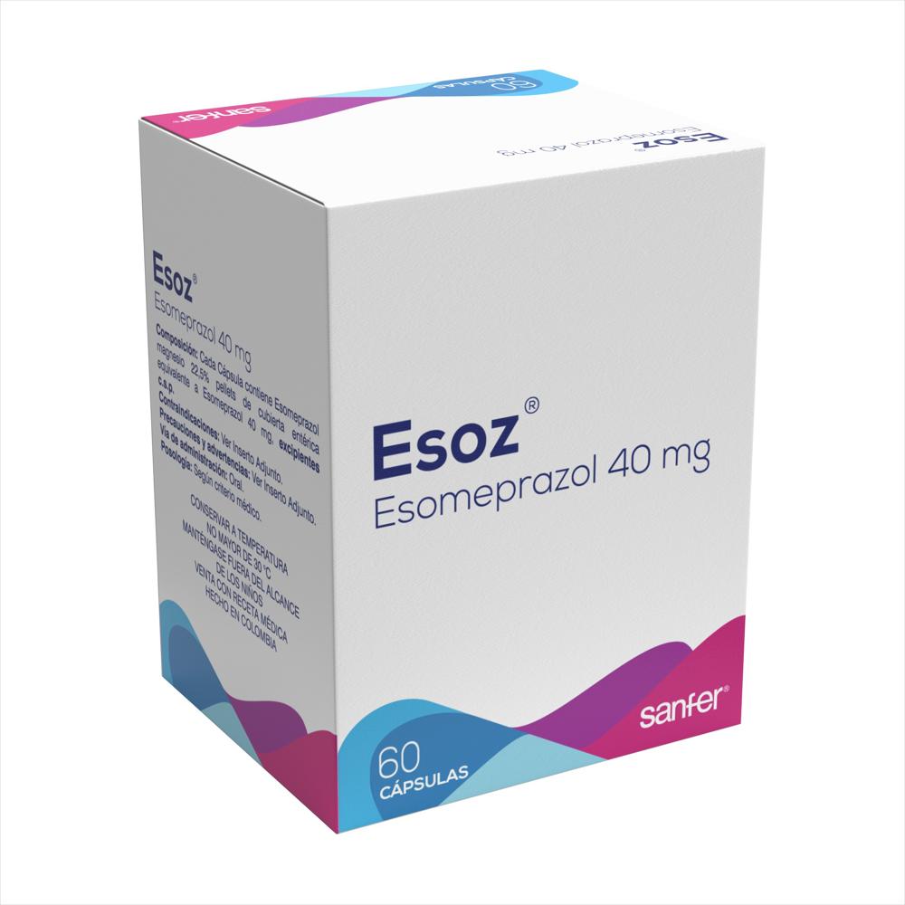 Esoz Esomeprazol 40Mg Cap Dur Oral Caj 60 Cap 1 U img #1