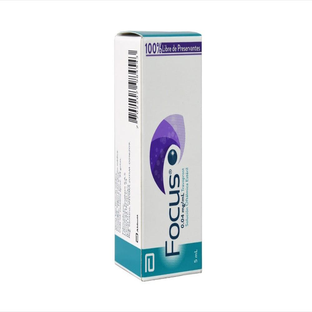 Focus Travoprost .04Mg/1Ml Sol Oftalmica Caj 1 Fra Got 5 Ml img #1