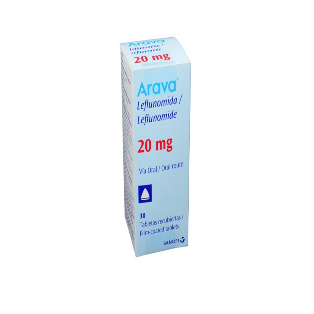 Arava Leflunomida 20Mg Tab Rec Oral Caj 30 Tab 1 U img #1