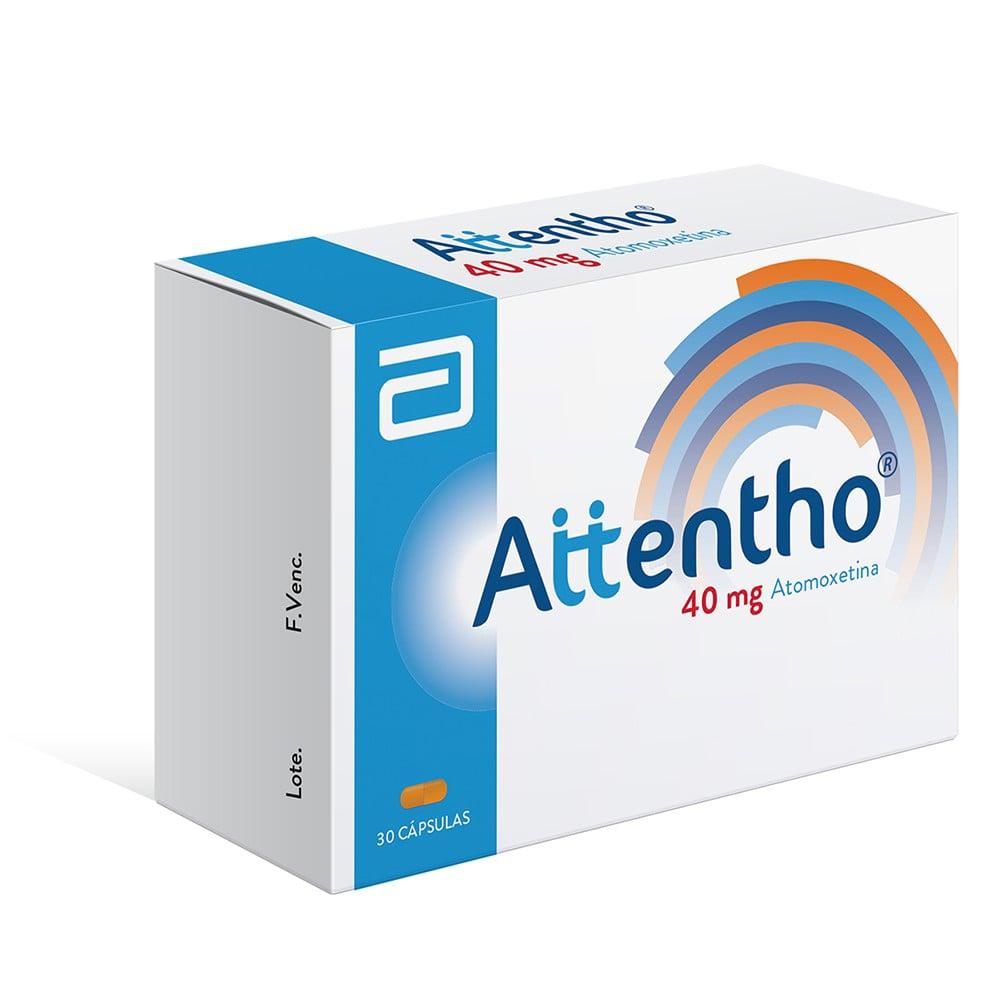 Attentho Atomoxetina 40Mg Cap Dur Oral Caj 30 Cap 1 U img #1