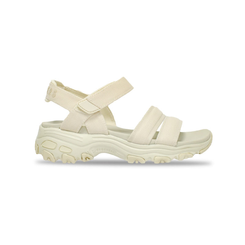 Sandalias Skechers D´lites Eastend Mujer Color Beige