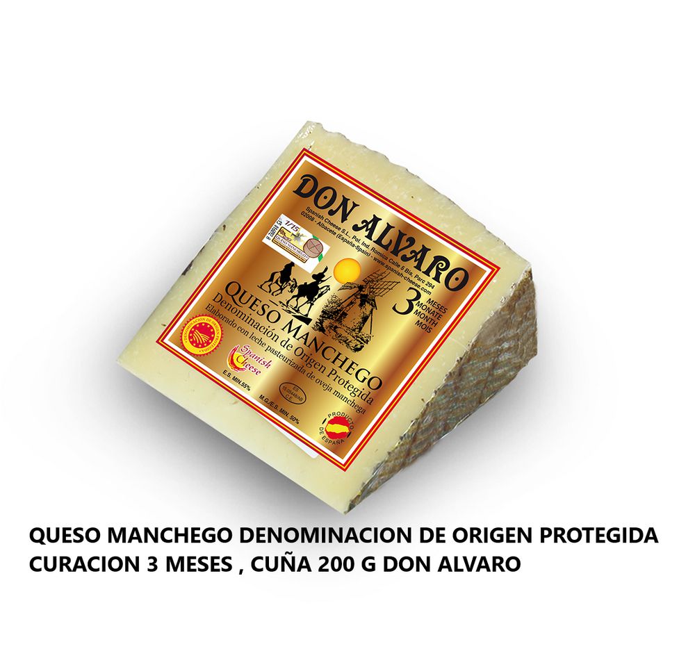 Queso Spanish Cheese manchego (150  gr) img #1