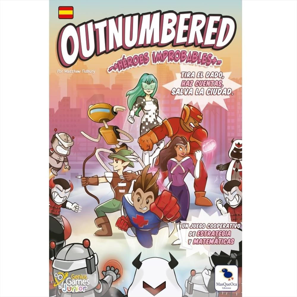 Juego De Mesa Outnumbered Heroes Improbables img #1