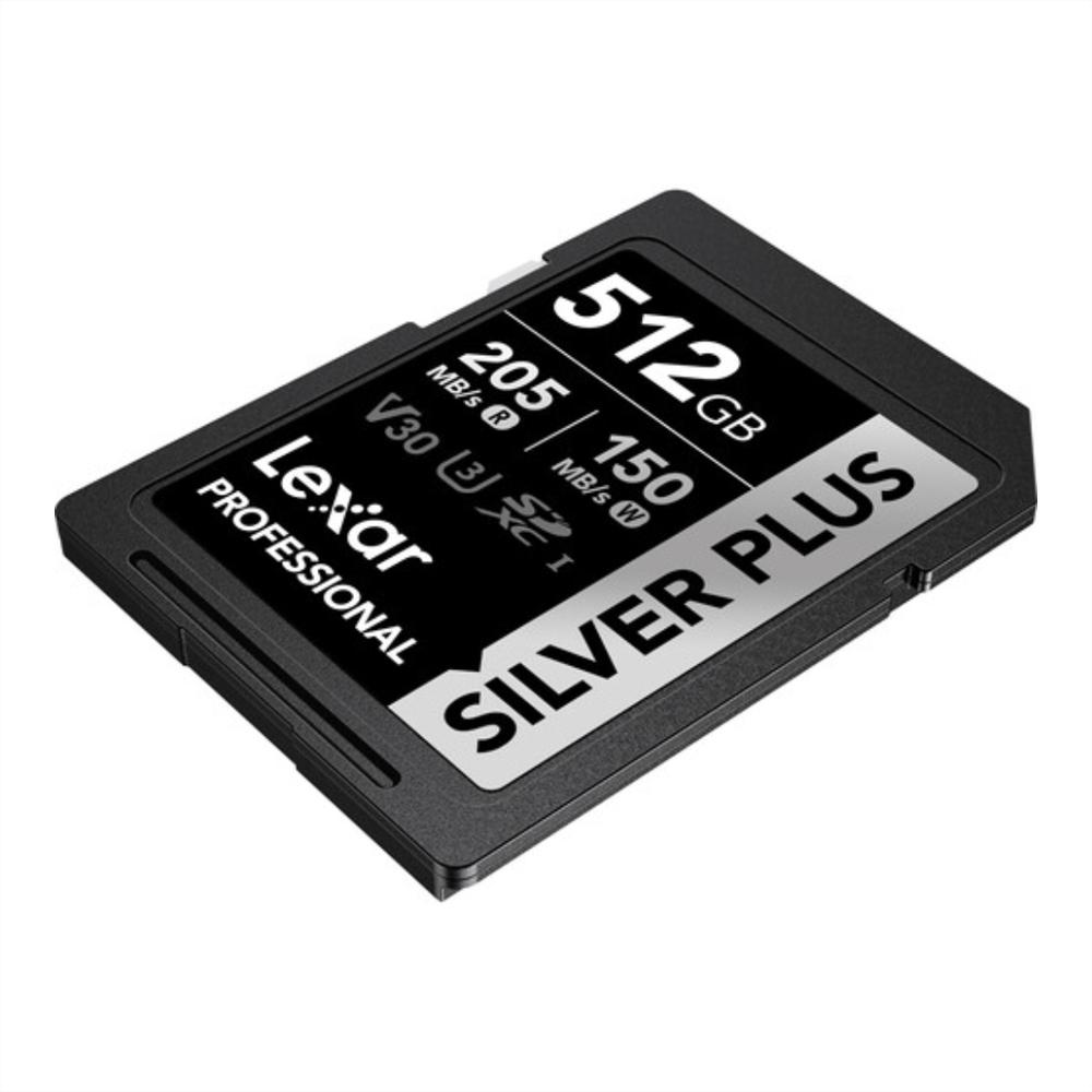 Memoria Lexar Sdxc Silver Plus Uhs I V30 512Gb / 205Mbps img #2