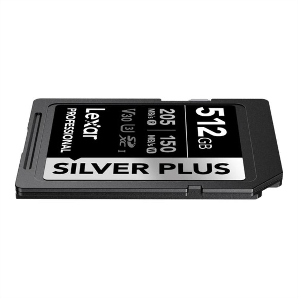Memoria Lexar Sdxc Silver Plus Uhs I V30 512Gb / 205Mbps img #3
