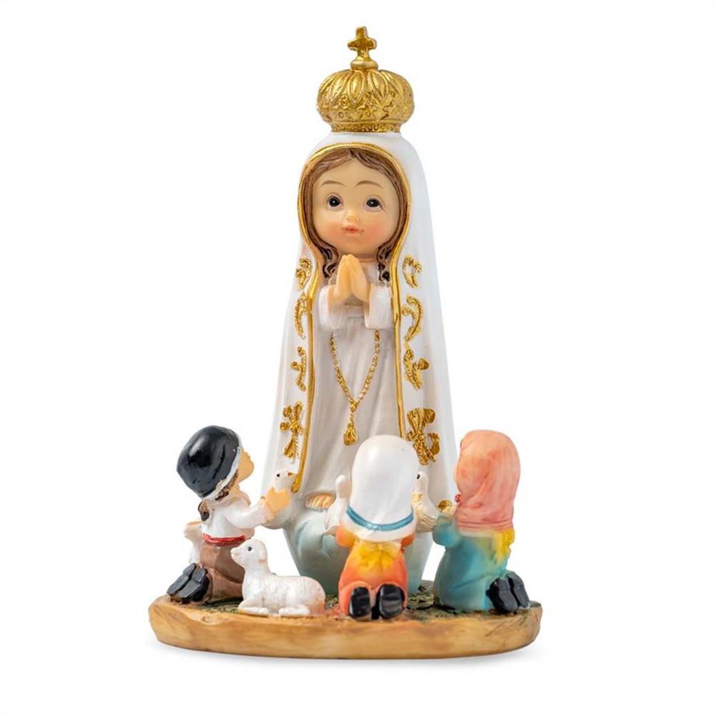 Virgen Fatima Con Pastores Infantil Mi Primer Santito img #1
