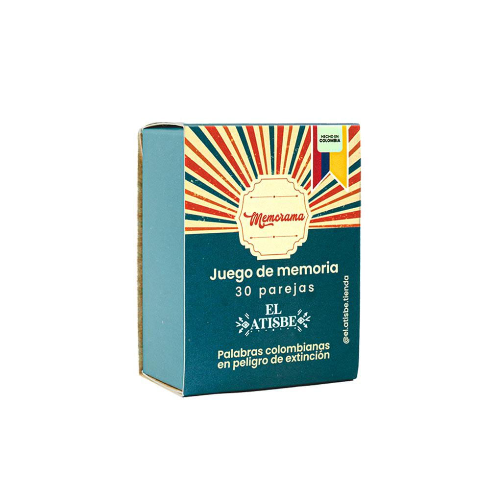 Juego De Memoria Palabras Colombianas img #1
