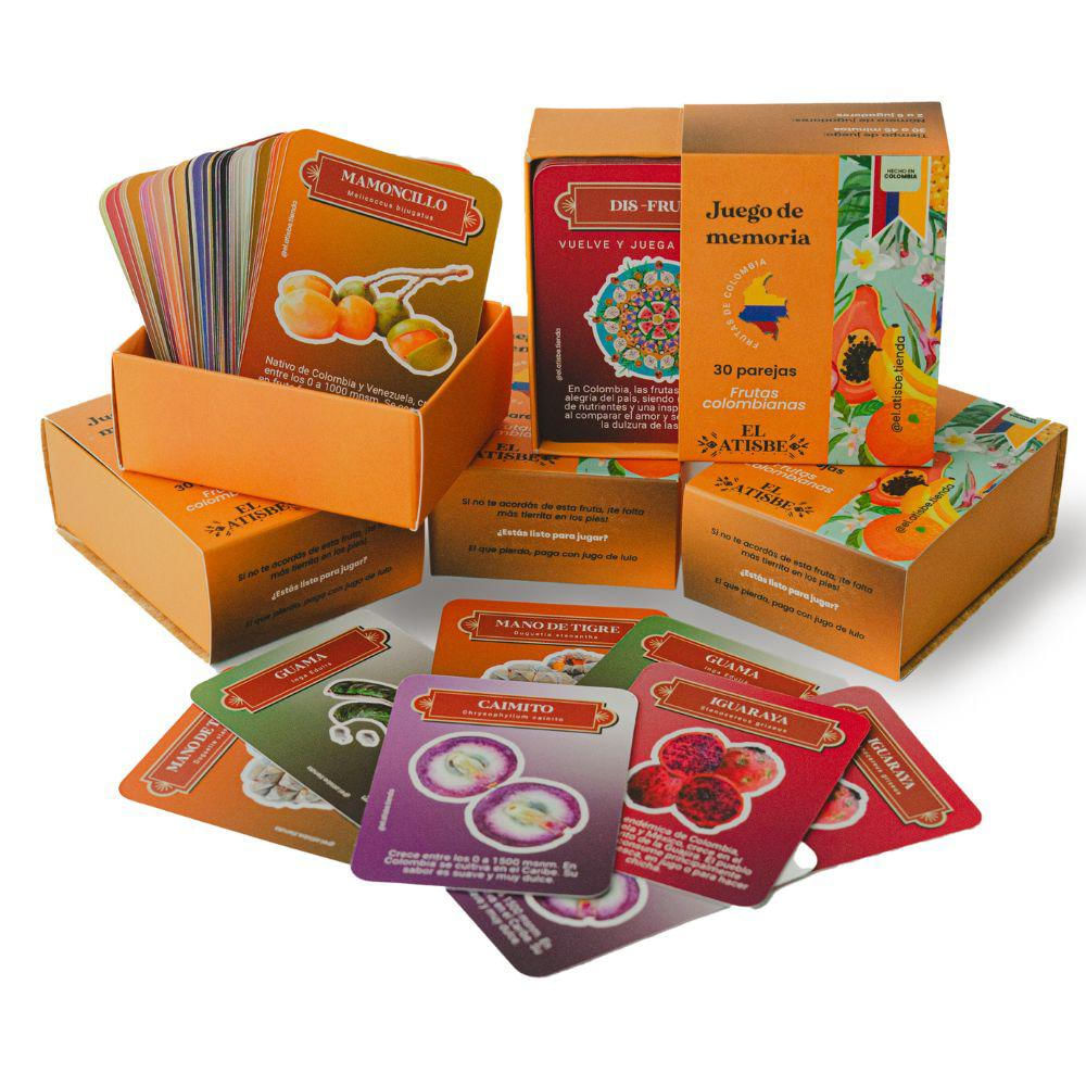 Juego De Memoria Frutas Colombianas img #4