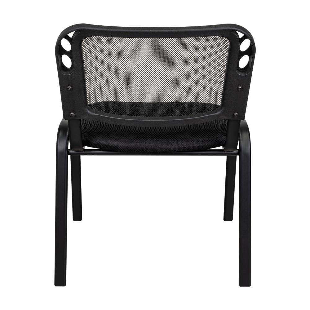 Silla Interlocutora, Negro, Con Espaldar Y Diseño Sencillo img #4