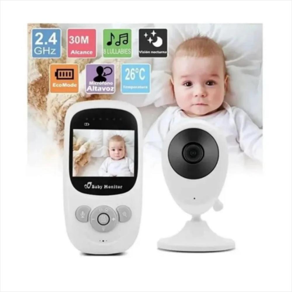 Monitor Cámara De Bebe Inalámbrica Visión Nocturna