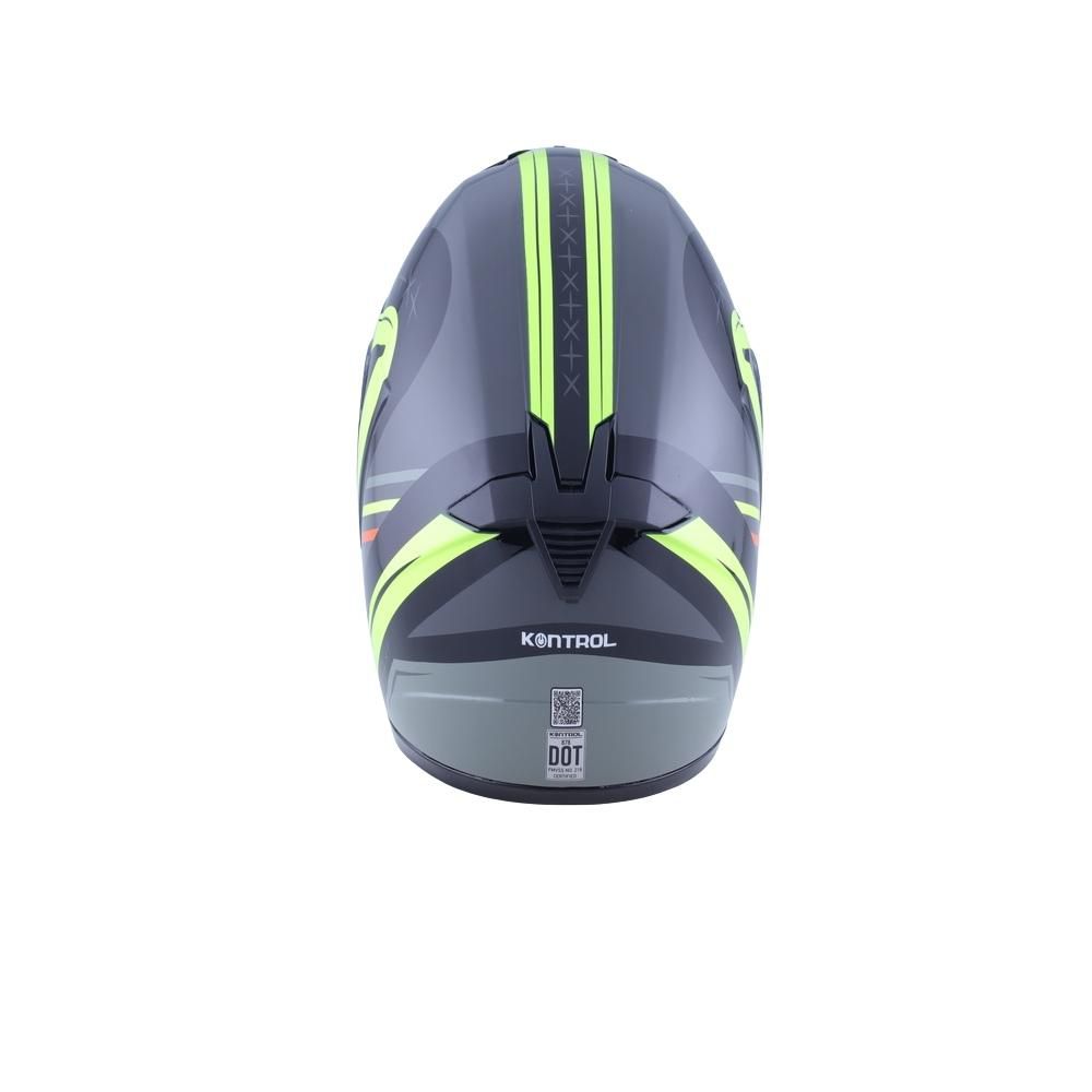 Casco Para Moto KONTROL 878 Vennet Amarillo img #3