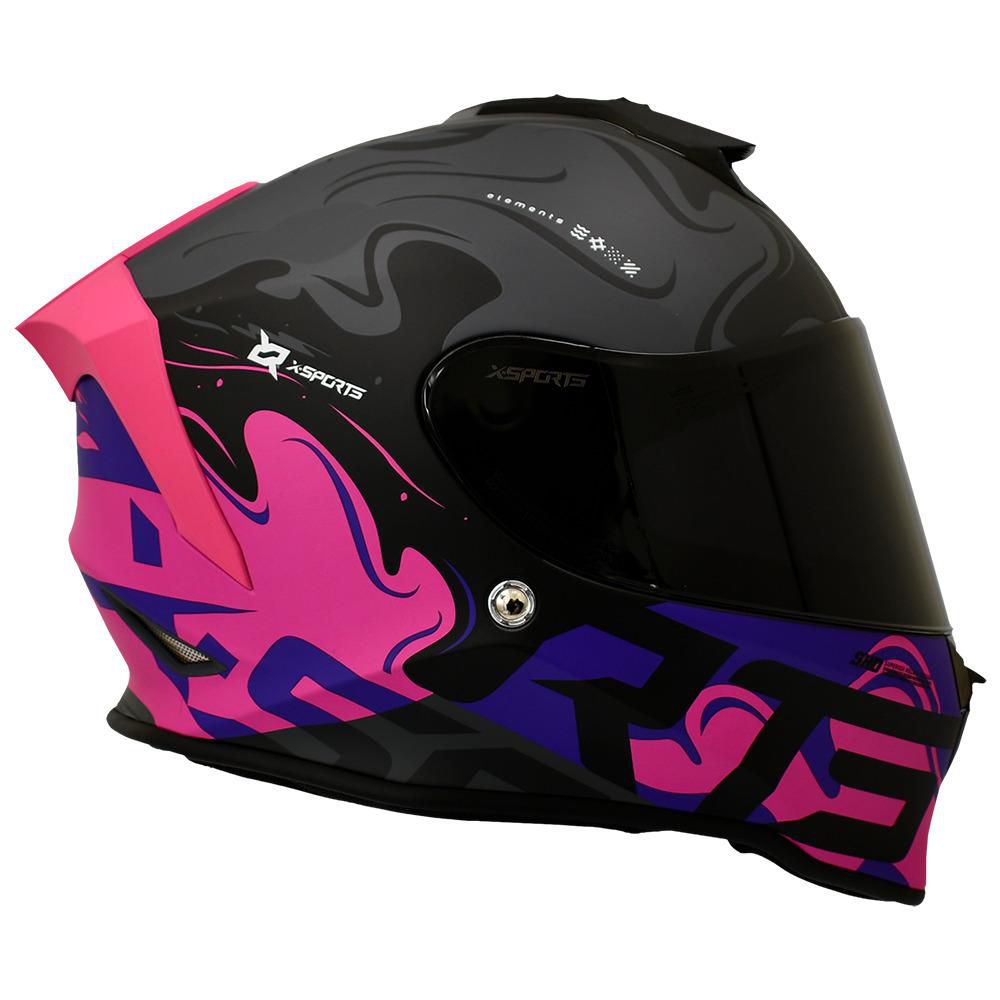 Casco Para Moto XSPORTS HELMETS V151 Elements Hiviz img #5