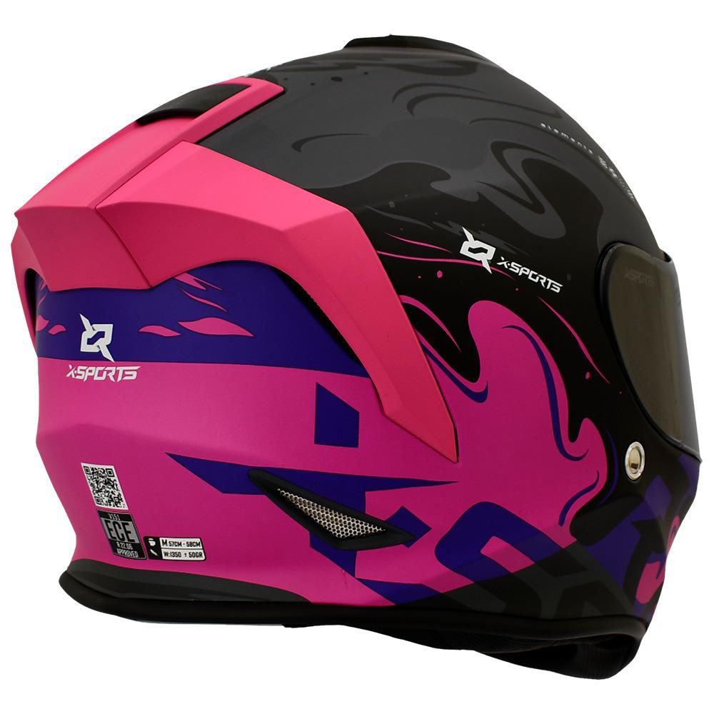 Casco Para Moto XSPORTS HELMETS V151 Elements Hiviz img #6