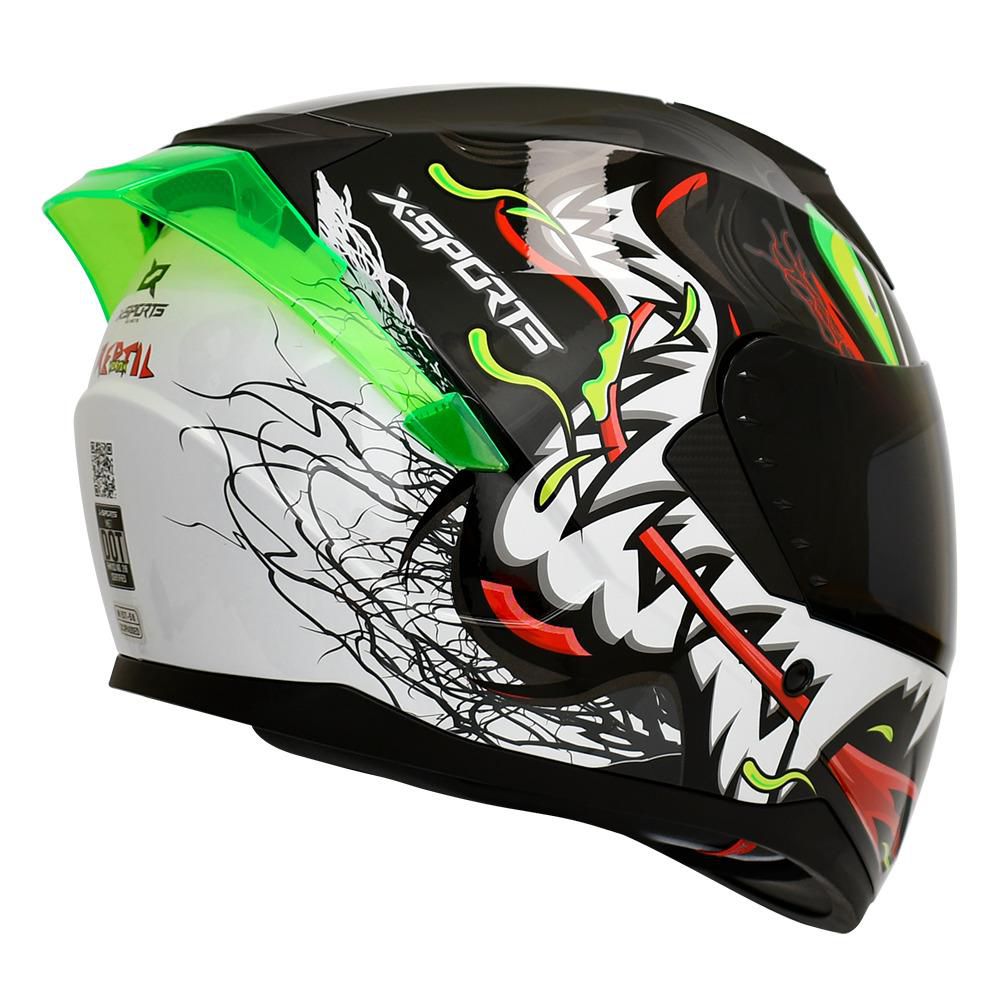 Casco Para Moto XSPORTS HELMETS 67 Sp Rpl NgVd img #6
