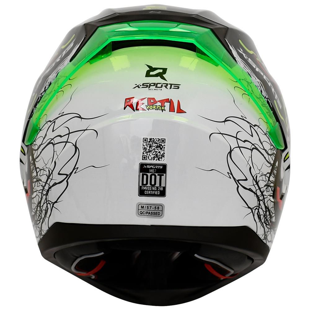 Casco Para Moto XSPORTS HELMETS 67 Sp Rpl NgVd img #7