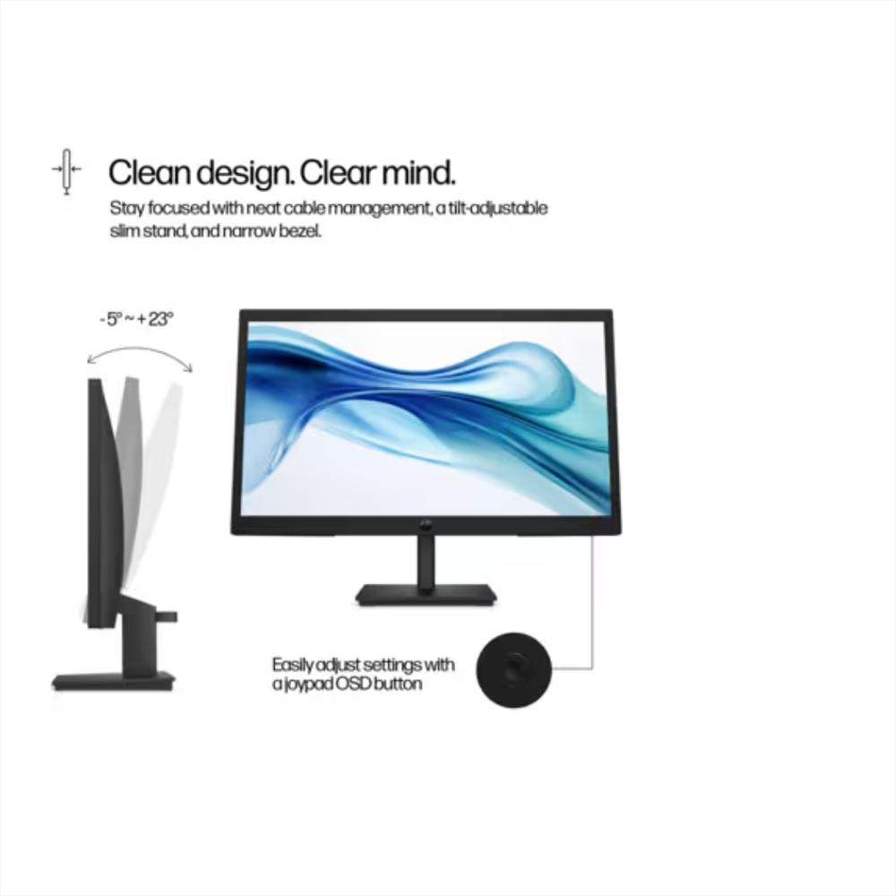 Monitor Hp S3 Pro Fhd 22 pulgadas Negro img #4