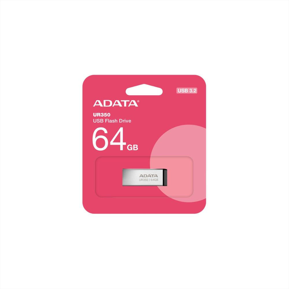 Memoria Usb Adata Usb 3.2 / 64Gb Metal Plata img #1