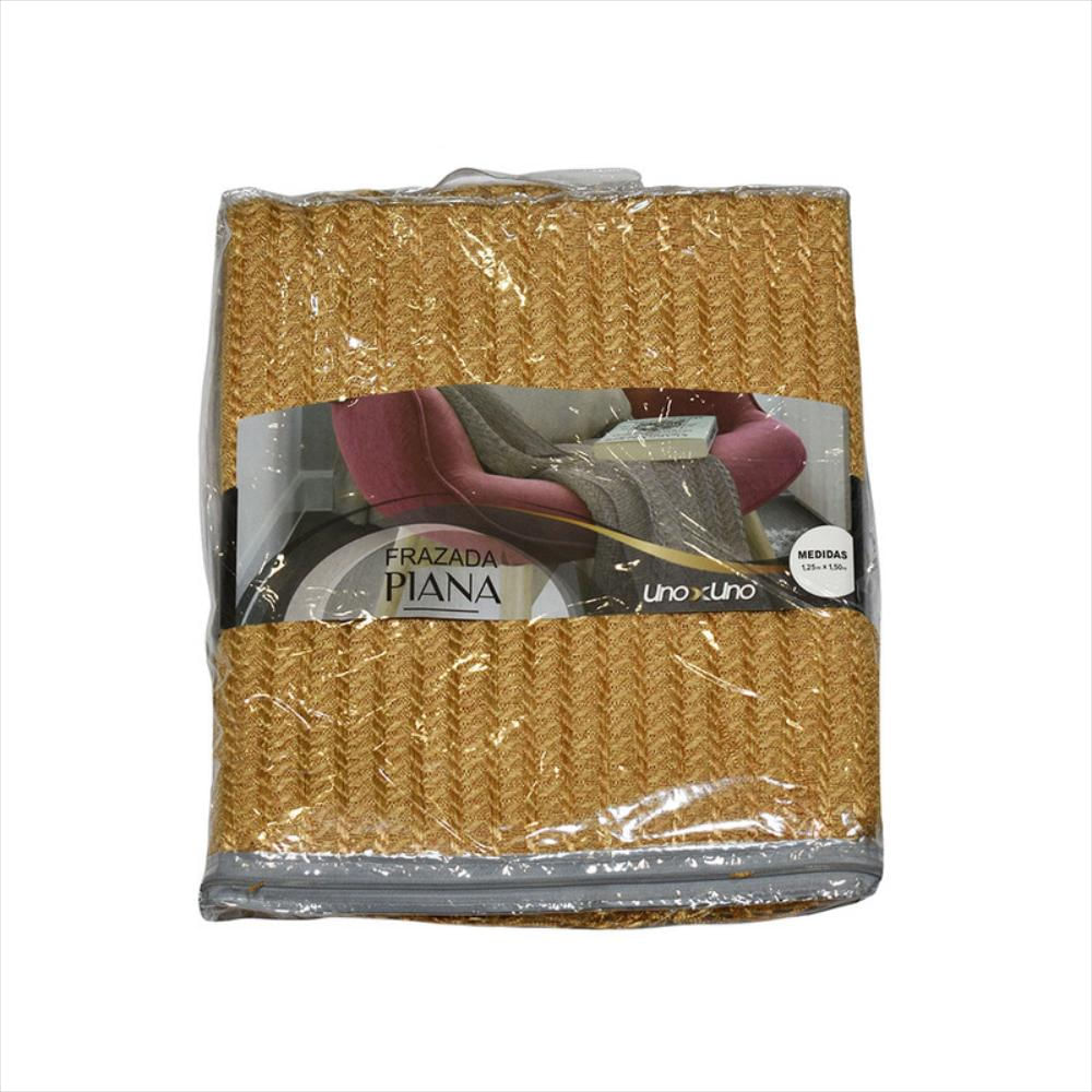 Frazada Piana 125X150, Mostaza img #3