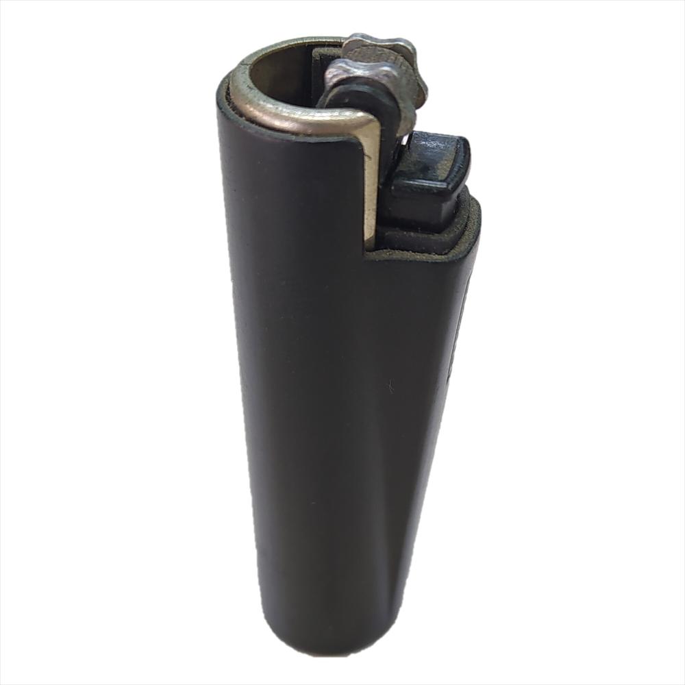 Encendedor Mechera Clipper Mini Negro Metalico img #2