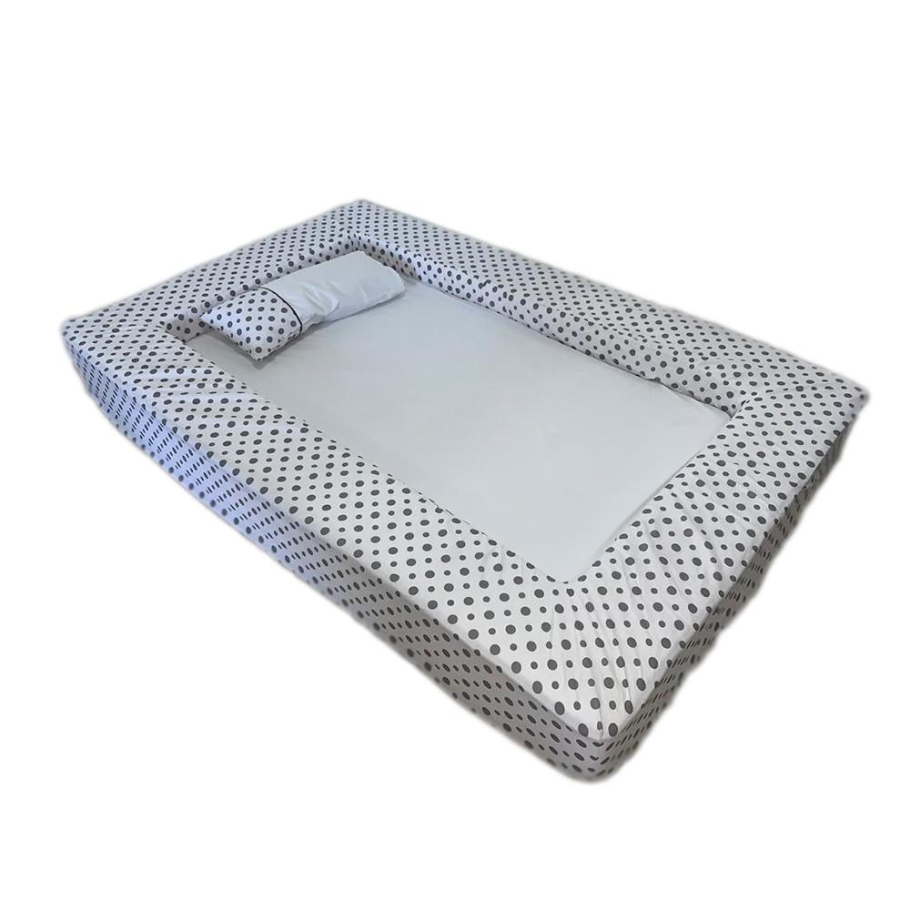 Colchon Baby Safe Bolas Grises Lacipe 100X190