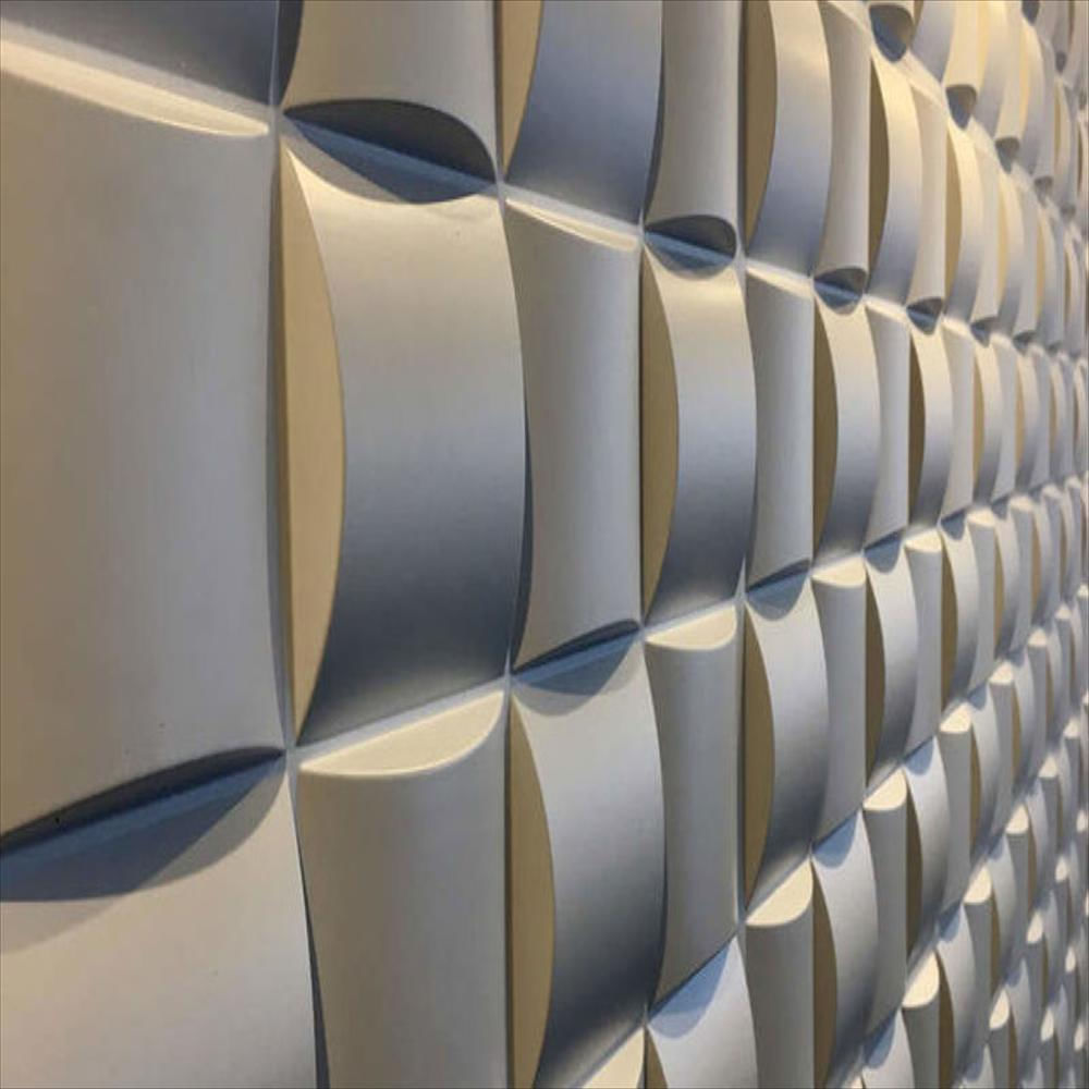 Panel Pared 3D Pvc Cubos X Mt2 (4 Piezas De 50Cm X 50Cm) img #1