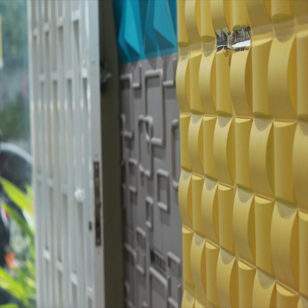 Panel Pared 3D Pvc Cubos X Mt2 (4 Piezas De 50Cm X 50Cm) img #4