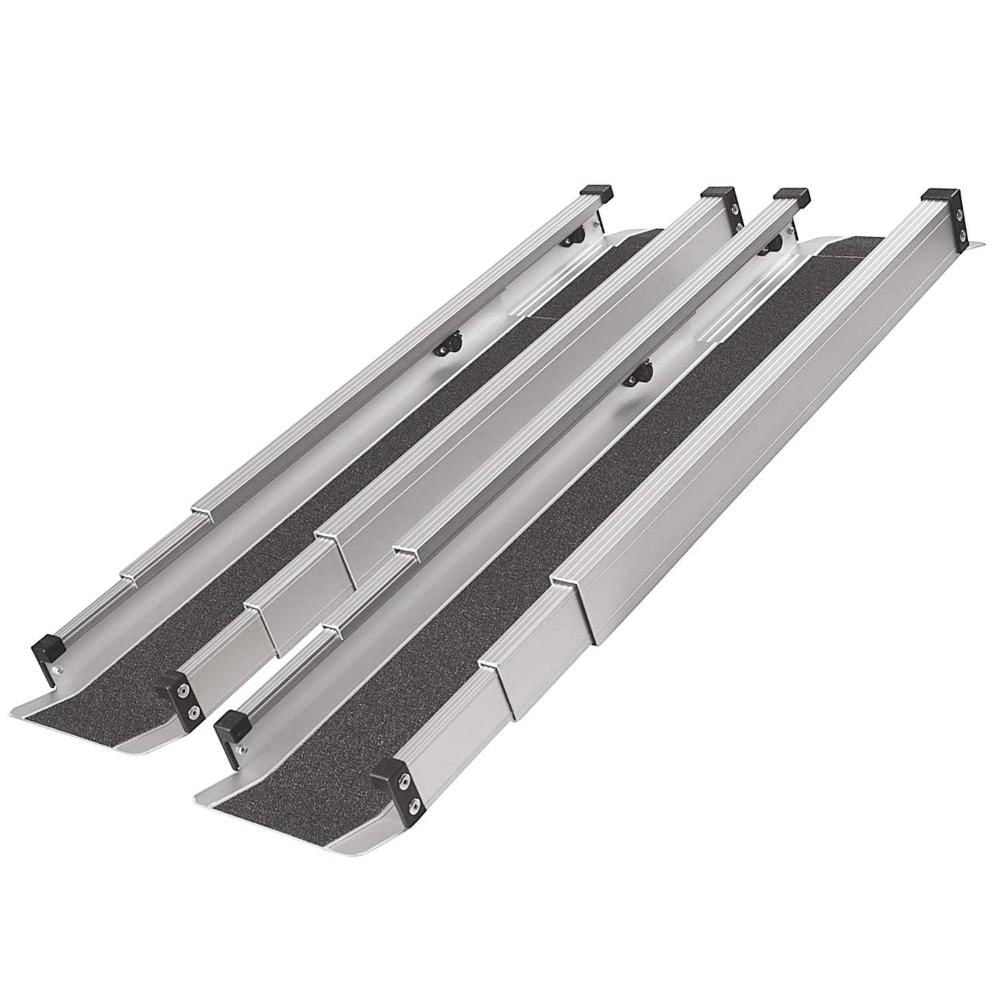 Rampa Porttil Para Silla De Ruedas Ajustable Retrctil Y L img #2
