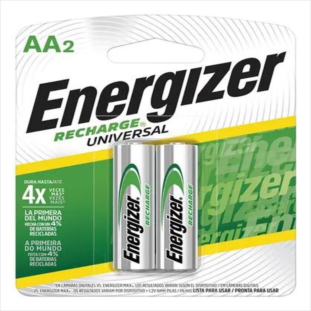 Pilas Recargables Aa Energizer