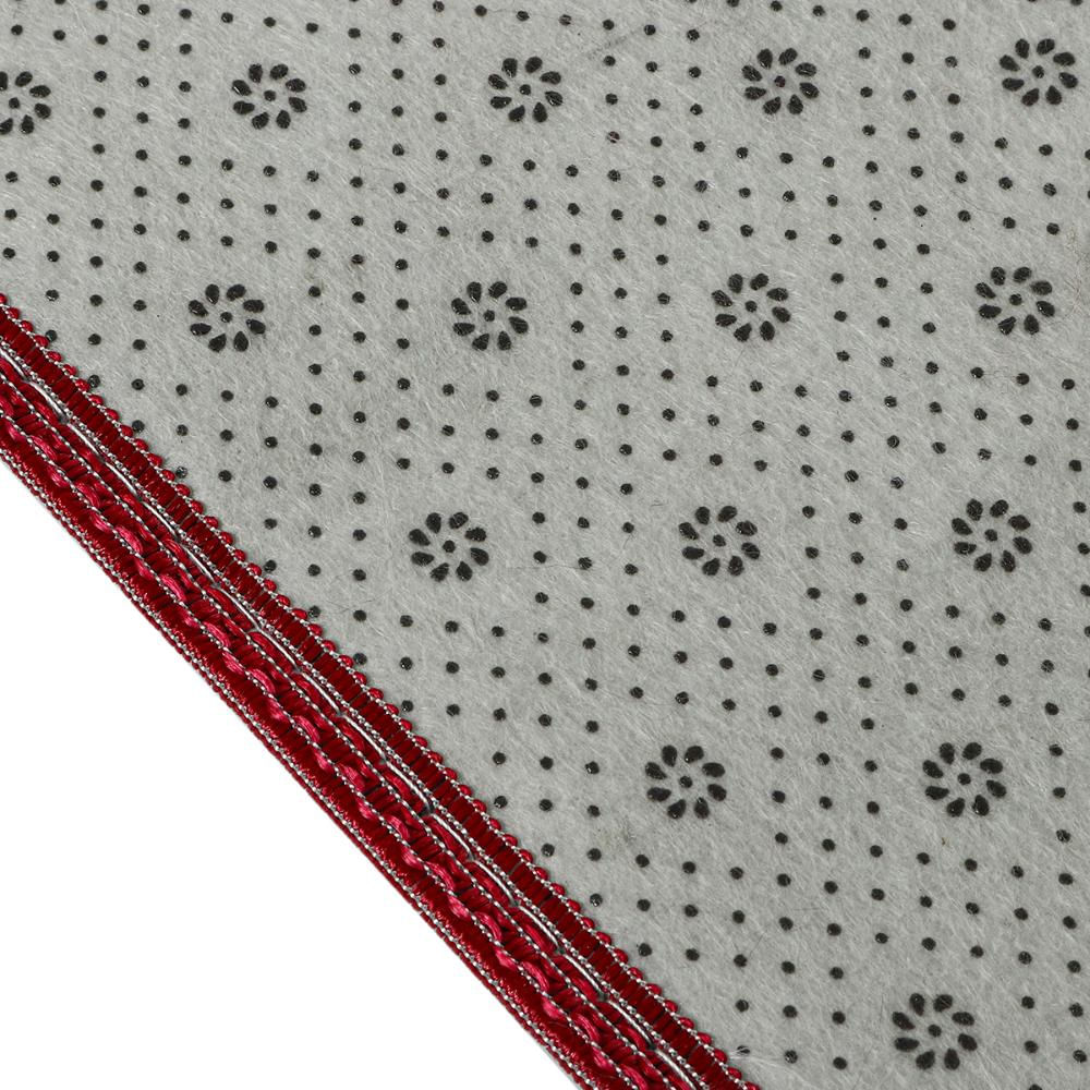 Alfombras Esponjosas Anti Skid Alfombra Suelo Alfombra Cubierta Vino Tinto img #4