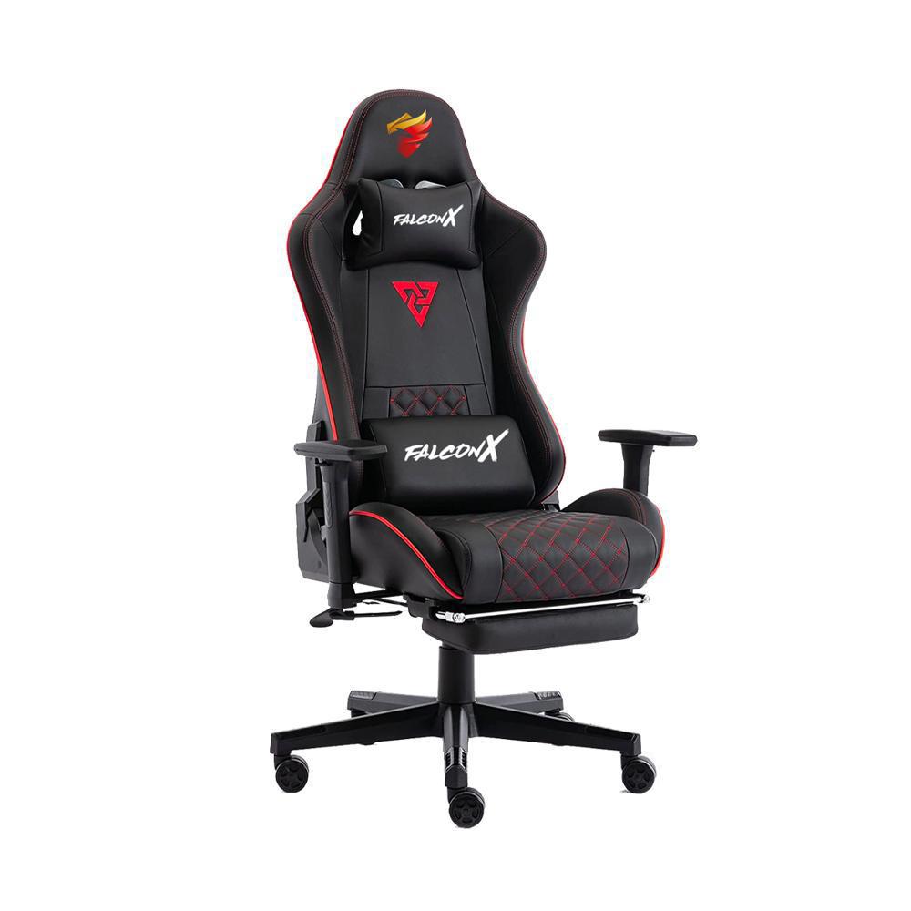 Silla Gamer Falconx Sd 265Ft Negra Reposapies img #1