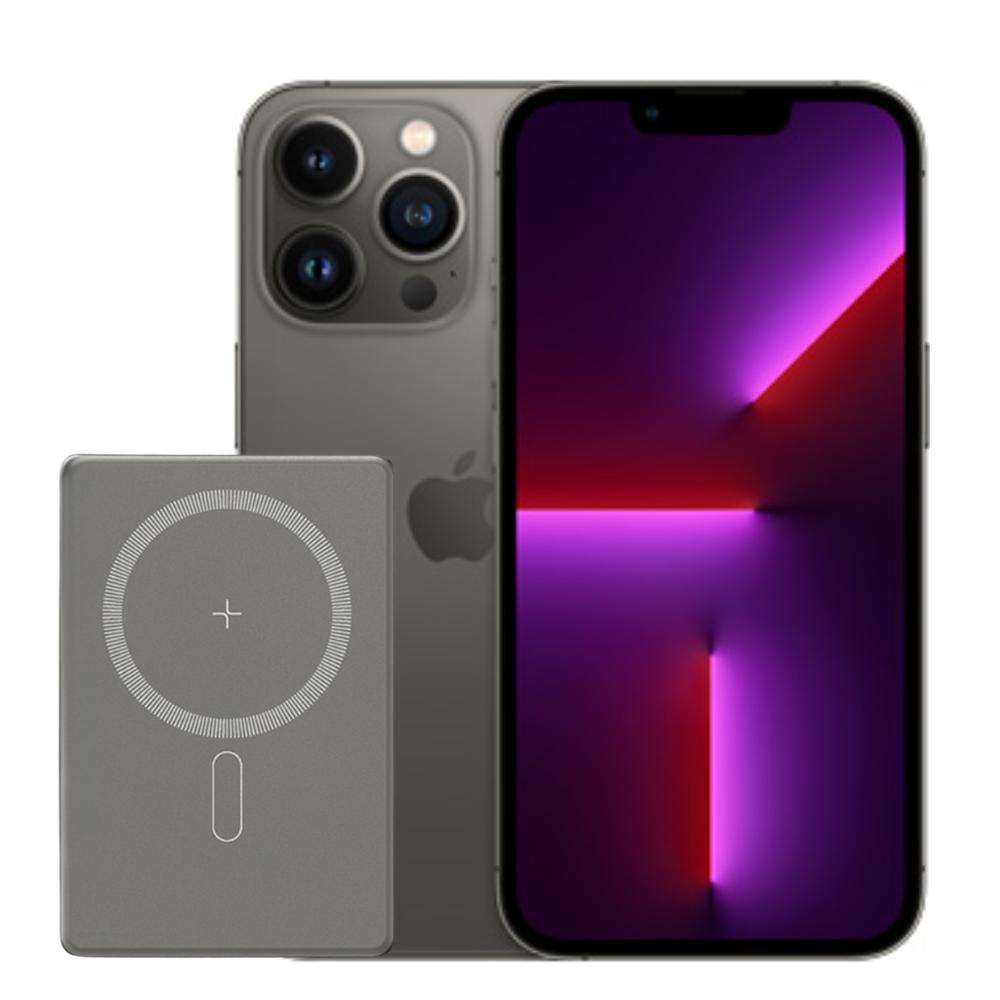Iphone 13 Pro Max 128Gb Grafito Reacondicionado + Power Bank 20W