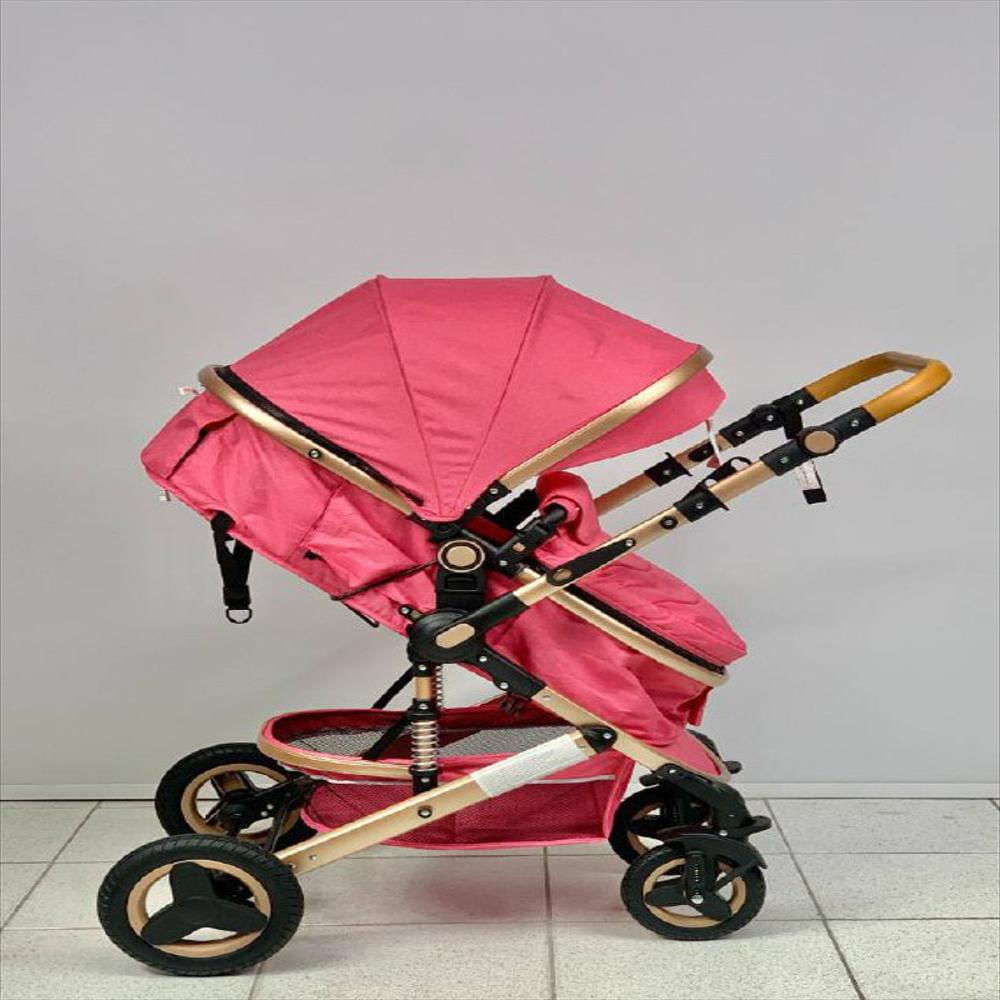 Coche Paseador Moises Baby Cuchi Moderno Rosado Ref 0988 img #3