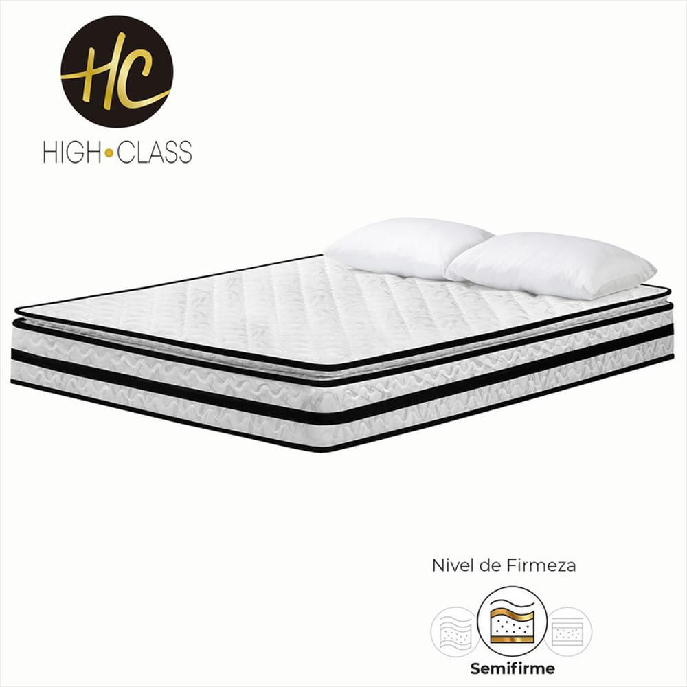 Colchon 140 X 190 Michigan Dream + Almohadas