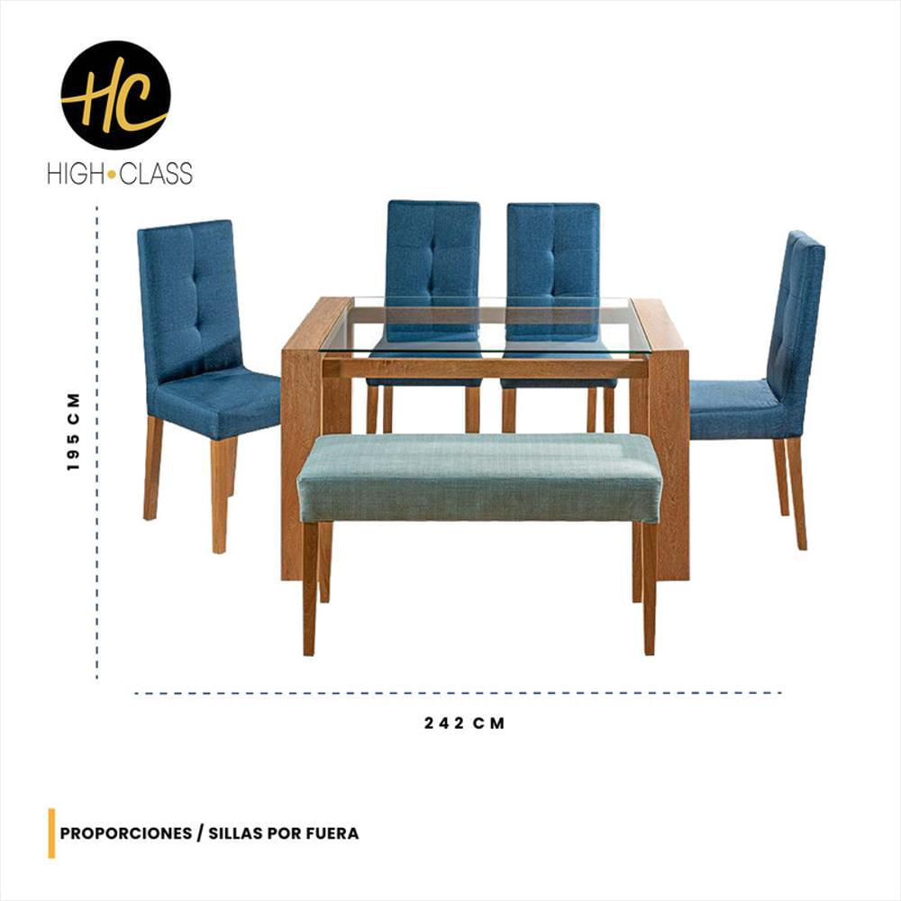 Juego De Comedor 6 Personas Hc Van Gogh img #3